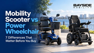 Mobility Scooter vs. Power Wheelchair: 7 Differences That Matter Before You Buy