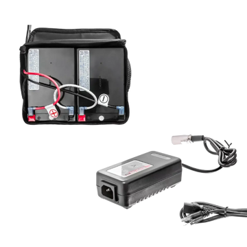 Luggie Lead-Acid Charger Cable, Wiring and Bag by FreeRiderUSA