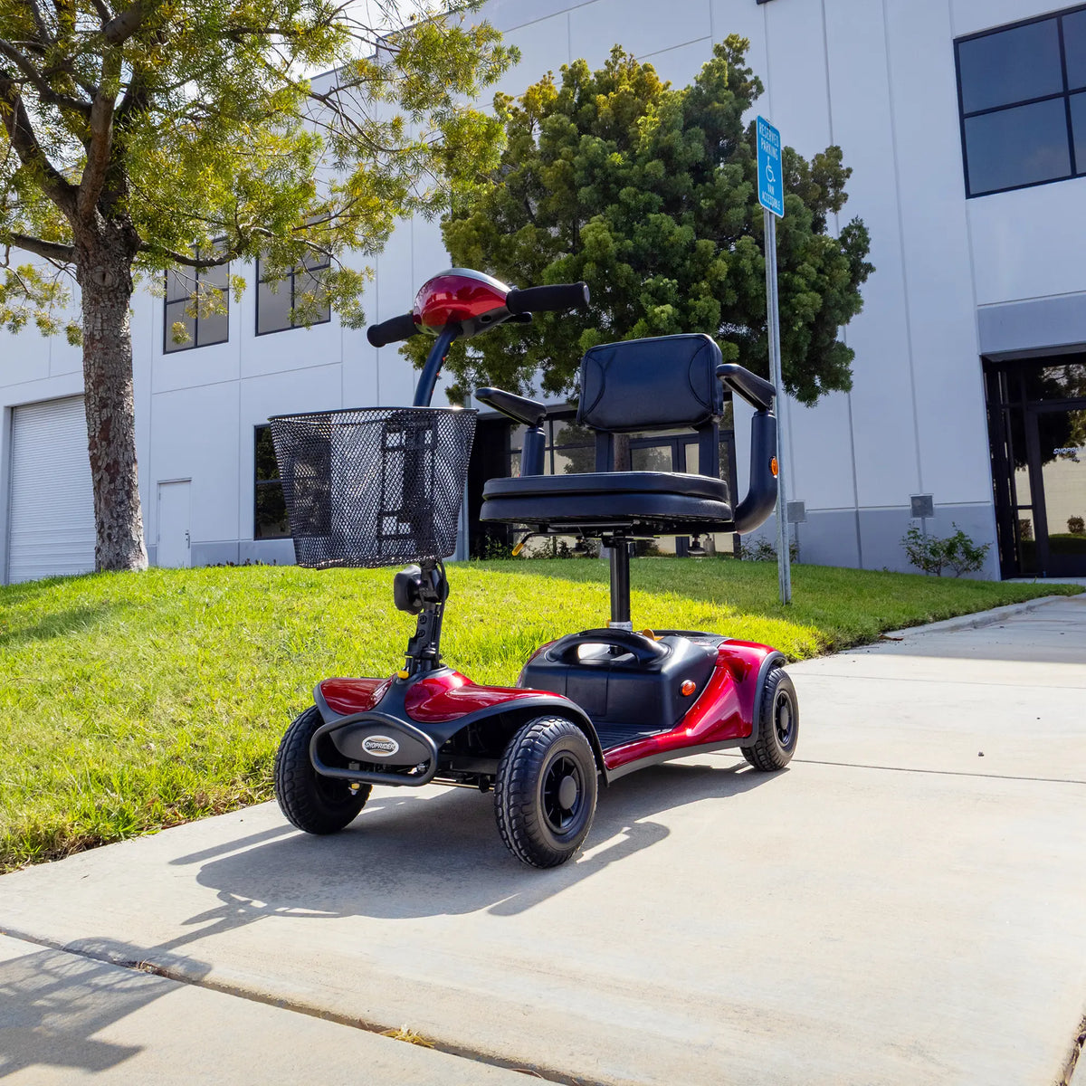 Shoprider Dasher 4 Portable 4-Wheel Mobility Scooter