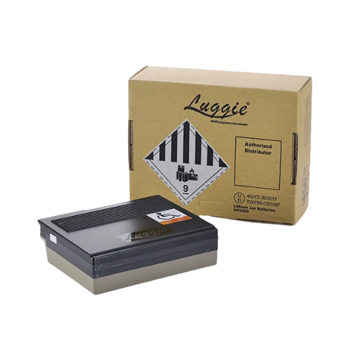Luggie 16.5Ah Lithium-Ion Battery by FreeRiderUSA
