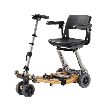 Luggie Golden Elite Folding Mobility Scooter by FreeRiderUSA